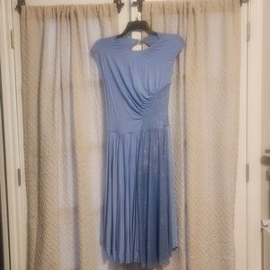 Women's Medium Blue Revolution dance costume
